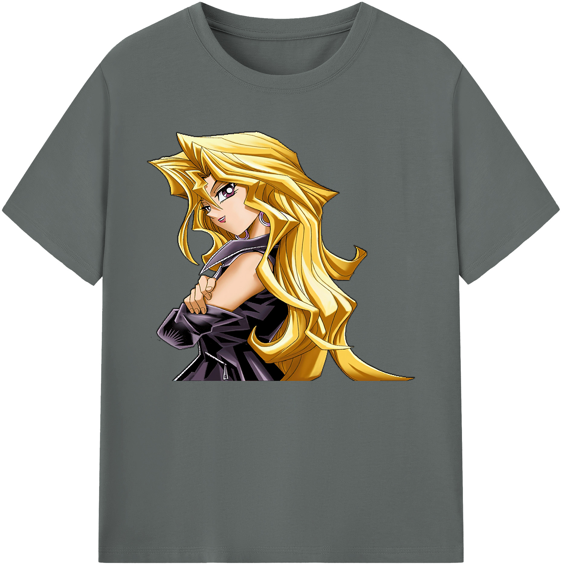 （画像用） 遊☆戯☆王 Yu-Gi-Oh! 綿100％ メンズ半袖Tシャツ｜肌触りやわらか＆通気性
